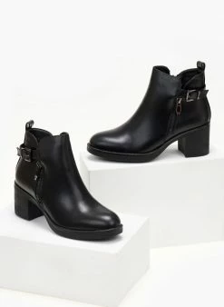 Νέος 🌟 The Fashion Project Μποτάκια αστραγάλου με εξωτερικό φερμουάρ - Μαύρο 👏 9 Νέος 🌟 The Fashion Project Μποτάκια αστραγάλου με εξωτερικό φερμουάρ - Μαύρο 👏 -Μποτάκια Κατάστημα mpotakia astragalou me ekswteriko fermouar 105899 cjf0