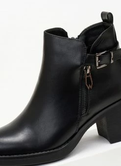 Νέος 🌟 The Fashion Project Μποτάκια αστραγάλου με εξωτερικό φερμουάρ - Μαύρο 👏 8 Νέος 🌟 The Fashion Project Μποτάκια αστραγάλου με εξωτερικό φερμουάρ - Μαύρο 👏 -Μποτάκια Κατάστημα mpotakia astragalou me ekswteriko fermouar 105899 hk6y