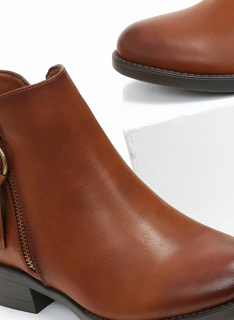 Καλύτερες κριτικές για ✨ The Fashion Project Μποτάκια αστραγάλου με εξωτερικό φερμουάρ - Ταμπά 🤩 5 Καλύτερες κριτικές για ✨ The Fashion Project Μποτάκια αστραγάλου με εξωτερικό φερμουάρ - Ταμπά 🤩 - Image 3