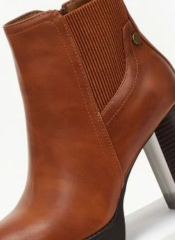 Ολοκαίνουργιο 🤩 The Fashion Project Μποτάκια αστραγάλου με ελαστικό τμήμα - Ταμπά 😍 8 Ολοκαίνουργιο 🤩 The Fashion Project Μποτάκια αστραγάλου με ελαστικό τμήμα - Ταμπά 😍 -Μποτάκια Κατάστημα mpotakia astragalou me elastiko tmima 105731 5z9b