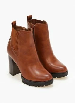 Ολοκαίνουργιο 🤩 The Fashion Project Μποτάκια αστραγάλου με ελαστικό τμήμα - Ταμπά 😍 7 Ολοκαίνουργιο 🤩 The Fashion Project Μποτάκια αστραγάλου με ελαστικό τμήμα - Ταμπά 😍 -Μποτάκια Κατάστημα mpotakia astragalou me elastiko tmima 105731 dbtf