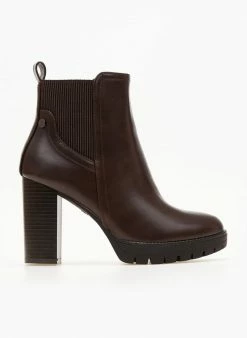 Φτηνός 👏 The Fashion Project Μποτάκια αστραγάλου με ελαστικό τμήμα - Καφέ 😍 10 Φτηνός 👏 The Fashion Project Μποτάκια αστραγάλου με ελαστικό τμήμα - Καφέ 😍 -Μποτάκια Κατάστημα mpotakia astragalou me elastiko tmima 105732 uk3w