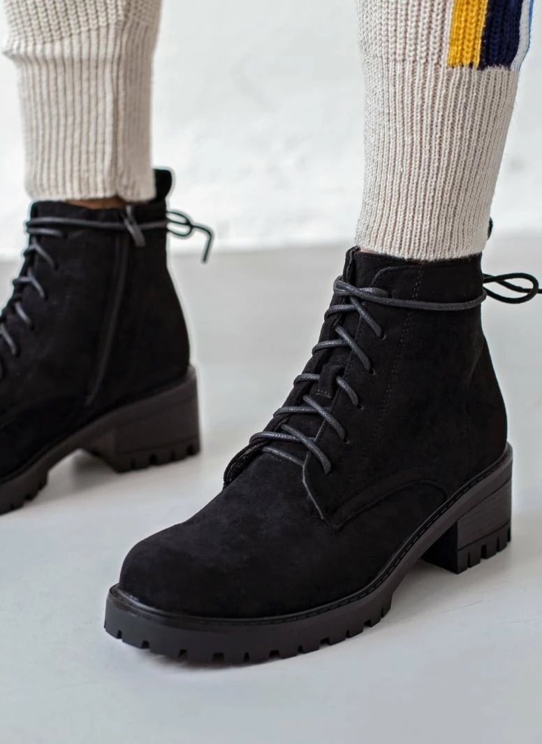 Εξοδος ⭐ The Fashion Project Αρβυλάκια με κορδόνια - Μαύρο 🎁 3 Εξοδος ⭐ The Fashion Project Αρβυλάκια με κορδόνια - Μαύρο 🎁