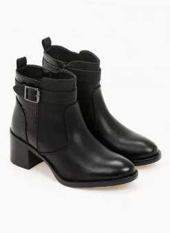 Το φθηνότερο ❤️ The Fashion Project Μποτάκια αστραγάλου με κροκό λεπτομέρεια - Μαύρο 👍 9 Το φθηνότερο ❤️ The Fashion Project Μποτάκια αστραγάλου με κροκό λεπτομέρεια - Μαύρο 👍 -Μποτάκια Κατάστημα mpotakia astragalou me kroko leptomereia 96986 f0wn