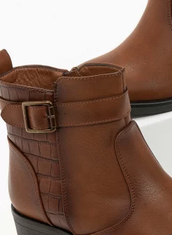 Τοπ 10 ⭐ The Fashion Project Μποτάκια αστραγάλου με κροκό λεπτομέρεια - Ταμπά 👍 14 Τοπ 10 ⭐ The Fashion Project Μποτάκια αστραγάλου με κροκό λεπτομέρεια - Ταμπά 👍 -Μποτάκια Κατάστημα mpotakia astragalou me kroko leptomereia 96987 t8bo