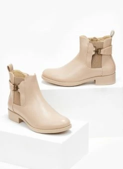 Best Pirce 😉 The Fashion Project Μποτάκια αστραγάλου με λάστιχο - Μπεζ 👍 9 Best Pirce 😉 The Fashion Project Μποτάκια αστραγάλου με λάστιχο - Μπεζ 👍 -Μποτάκια Κατάστημα mpotakia astragalou me lastixo 108457 ra4t