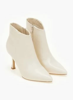 Το φθηνότερο ❤️ The Fashion Project Μποτάκια αστραγάλου με λεπτό τακούνι - Μπεζ 🤩 -Μποτάκια Κατάστημα mpotakia astragalou me lepto takouni 106644 xju6
