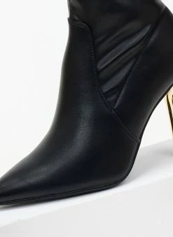 Προώθηση 😉 The Fashion Project Μποτάκια αστραγάλου με χρυσό μεταλλικό τακούνι - Μαύρο ❤️ 9 Προώθηση 😉 The Fashion Project Μποτάκια αστραγάλου με χρυσό μεταλλικό τακούνι - Μαύρο ❤️ -Μποτάκια Κατάστημα mpotakia astragalou me xruso metalliko takouni 106362 itav