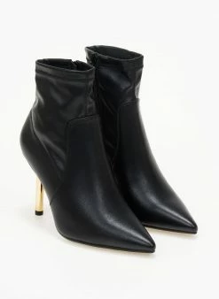 Προώθηση 😉 The Fashion Project Μποτάκια αστραγάλου με χρυσό μεταλλικό τακούνι - Μαύρο ❤️ 7 Προώθηση 😉 The Fashion Project Μποτάκια αστραγάλου με χρυσό μεταλλικό τακούνι - Μαύρο ❤️ -Μποτάκια Κατάστημα mpotakia astragalou me xruso metalliko takouni 106362 rvl6