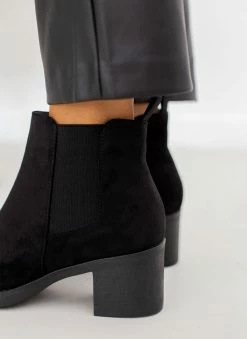 Τοπ 10 🤩 The Fashion Project Μποτάκια αστραγάλου Suede με λάστιχο - Μαύρο 🧨 15 Τοπ 10 🤩 The Fashion Project Μποτάκια αστραγάλου Suede με λάστιχο - Μαύρο 🧨 -Μποτάκια Κατάστημα mpotakia astragalou suede me lastixo 105734 i5rk