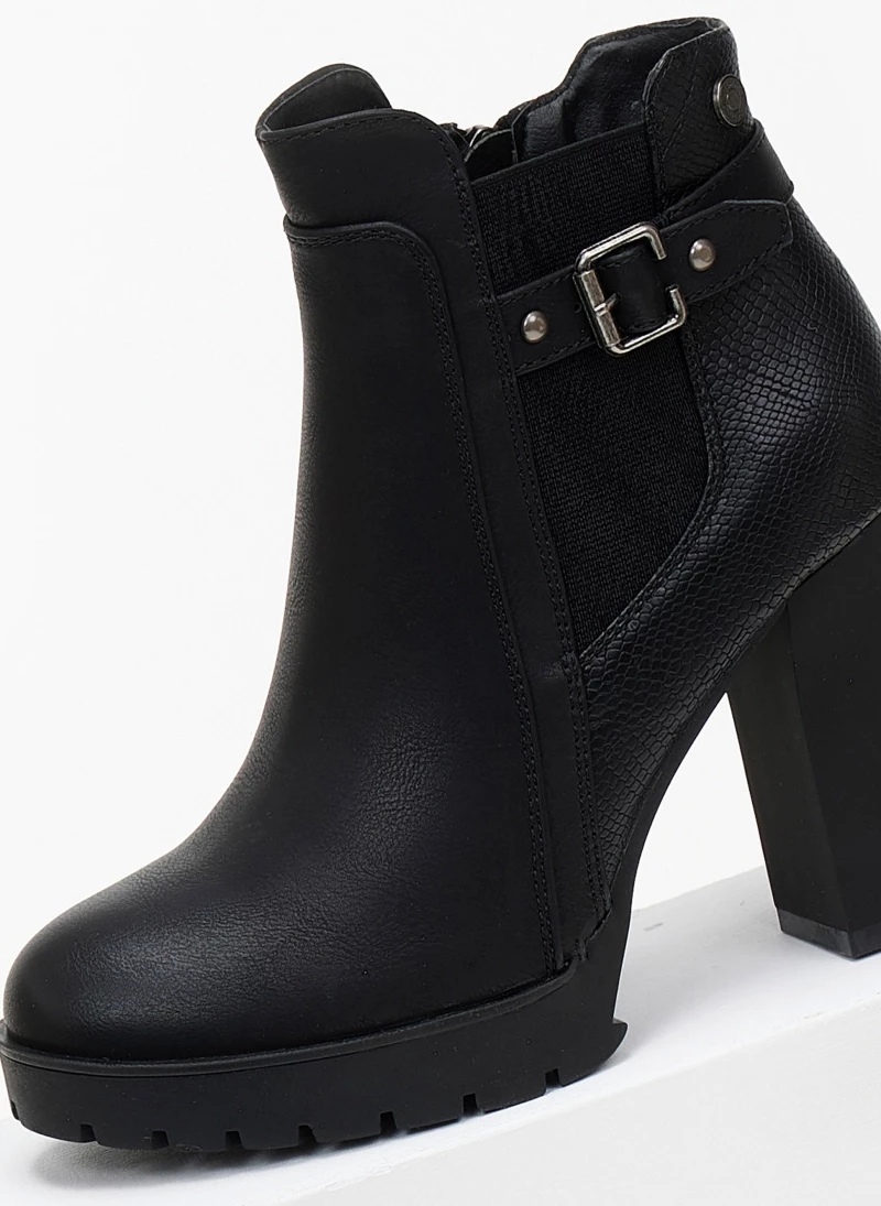 ΧΟΝΔΡΙΚΟ ΕΜΠΟΡΙΟ 👍 Μποτάκια αστραγάλου με Print Refresh 170443 - Μαύρο ✔️ 7 ΧΟΝΔΡΙΚΟ ΕΜΠΟΡΙΟ 👍 Μποτάκια αστραγάλου με Print Refresh 170443 - Μαύρο ✔️ - Image 5