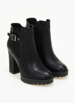 ΧΟΝΔΡΙΚΟ ΕΜΠΟΡΙΟ 👍 Μποτάκια αστραγάλου με Print Refresh 170443 - Μαύρο ✔️ 15 ΧΟΝΔΡΙΚΟ ΕΜΠΟΡΙΟ 👍 Μποτάκια αστραγάλου με Print Refresh 170443 - Μαύρο ✔️ -Μποτάκια Κατάστημα mpotakia casual me print refresh 170443 106233 v97p