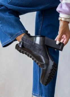 Συμφωνίες 👍 Refresh Αρβυλάκια με διακοσμητικό φερμουάρ Xti 170446 - Μαύρο 🧨 -Μποτάκια Κατάστημα mpotakia casual me psilo takouni xti 170446 106229 f2x0