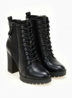 Συμφωνίες 👍 Refresh Αρβυλάκια με διακοσμητικό φερμουάρ Xti 170446 - Μαύρο 🧨 -Μποτάκια Κατάστημα mpotakia casual me psilo takouni xti 170446 106229 m8m1