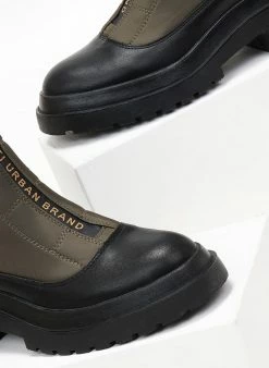 Ολοκαίνουργιο 🤩 Xti Footwear Μποτάκια Casual Xti 140047 - Λαδί 🛒 -Μποτάκια Κατάστημα mpotakia casual xti 140047 107113 z36k