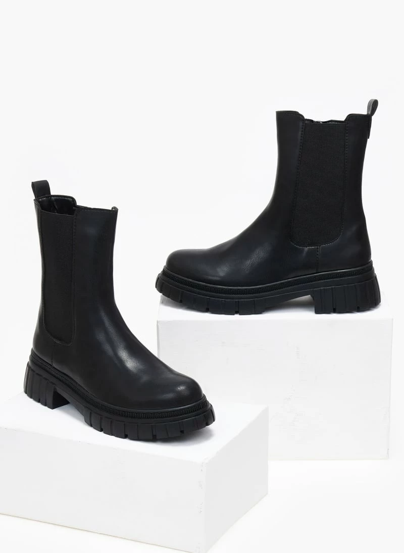 Κουπόνι 🔥 The Fashion Project Μποτάκια Chelsea - Μαύρο 🔥 4 Κουπόνι 🔥 The Fashion Project Μποτάκια Chelsea - Μαύρο 🔥 - Image 2