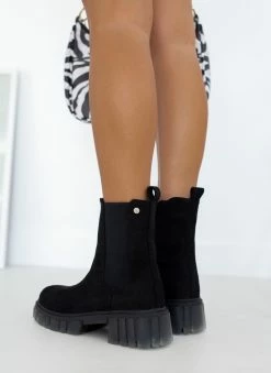 ΧΟΝΔΡΙΚΟ ΕΜΠΟΡΙΟ 🥰 The Fashion Project Μποτάκια Chelsea με Chunky σόλα - Μαύρο 🔔 -Μποτάκια Κατάστημα mpotakia chelsea me chunky sola 109328 0e14