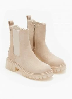 Συμφωνίες 🛒 The Fashion Project Μποτάκια Chelsea με Chunky σόλα - Μπεζ 🔔 17 Συμφωνίες 🛒 The Fashion Project Μποτάκια Chelsea με Chunky σόλα - Μπεζ 🔔 -Μποτάκια Κατάστημα mpotakia chelsea me chunky sola 109329 lntl