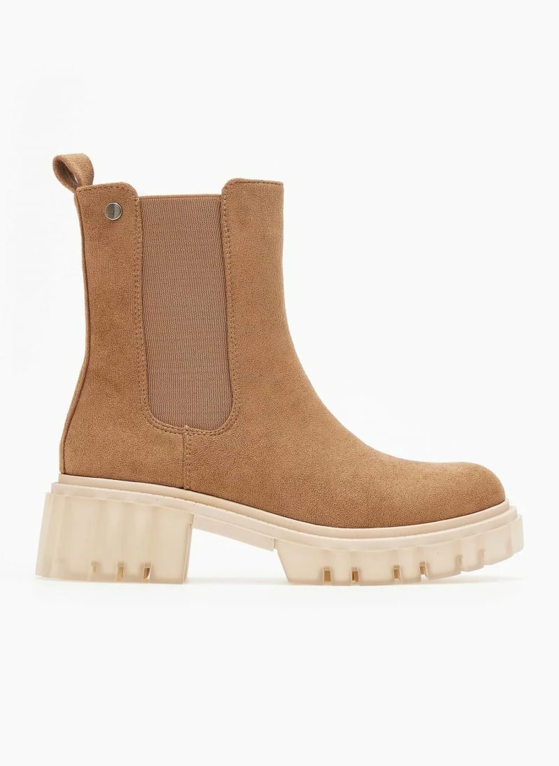 Καλύτερη πώληση 💯 The Fashion Project Μποτάκια Chelsea με Chunky σόλα - Κάμελ 👏 4 Καλύτερη πώληση 💯 The Fashion Project Μποτάκια Chelsea με Chunky σόλα - Κάμελ 👏 - Image 2