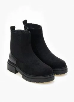 Αγορά ⌛ The Fashion Project Μποτάκια Chelsea με εξωτερική ραφή - Μαύρο ⌛ 9 Αγορά ⌛ The Fashion Project Μποτάκια Chelsea με εξωτερική ραφή - Μαύρο ⌛ -Μποτάκια Κατάστημα mpotakia chelsea me ekswteriki rafi 108485 jcem