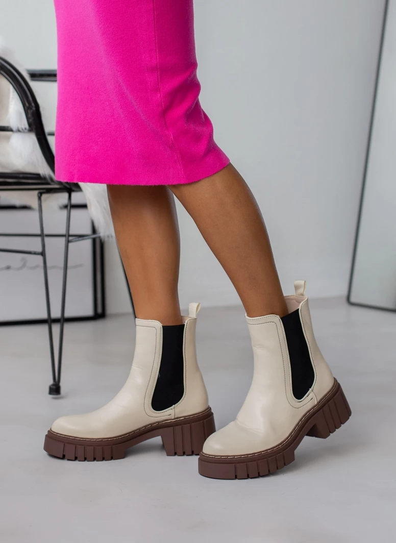 Συμφωνίες 🧨 The Fashion Project Μποτάκια Chelsea με εξωτερική ραφή στη σόλα - Ζαχαρί 🛒 3 Συμφωνίες 🧨 The Fashion Project Μποτάκια Chelsea με εξωτερική ραφή στη σόλα - Ζαχαρί 🛒