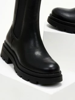 Καλύτερη πώληση 🎉 The Fashion Project Μποτάκια Chelsea με λάστιχο - Μαύρο ❤️ -Μποτάκια Κατάστημα mpotakia chelsea me lastixo 105513 aler