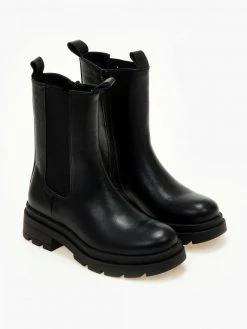 Καλύτερη πώληση 🎉 The Fashion Project Μποτάκια Chelsea με λάστιχο - Μαύρο ❤️ -Μποτάκια Κατάστημα mpotakia chelsea me lastixo 105513 gvh1