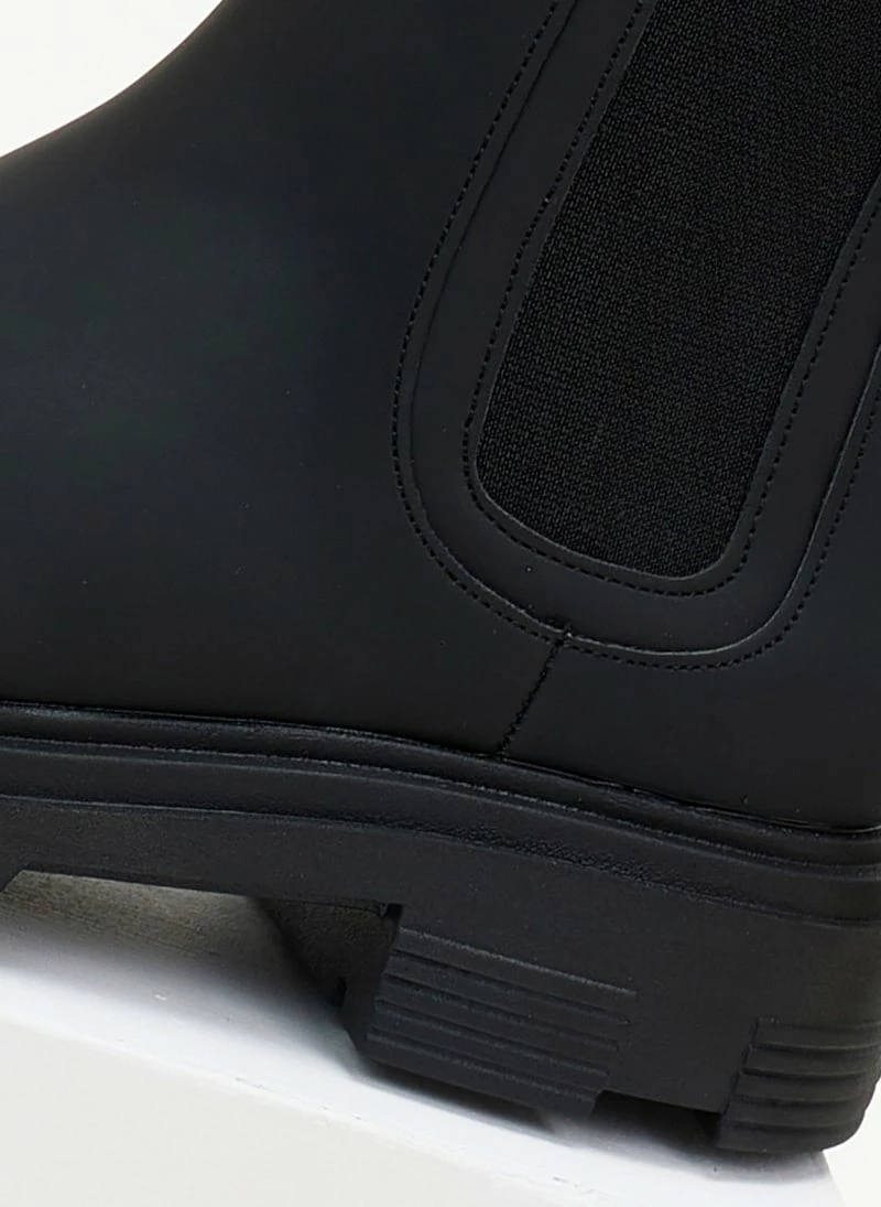 Ολοκαίνουργιο ⌛ The Fashion Project Μποτάκια Chelsea με λάστιχο - Μαύρο 👍 8 Ολοκαίνουργιο ⌛ The Fashion Project Μποτάκια Chelsea με λάστιχο - Μαύρο 👍 - Image 6