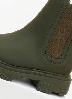 Νέος 🔔 The Fashion Project Μποτάκια Chelsea με λάστιχο - Λαδί 🎁 -Μποτάκια Κατάστημα mpotakia chelsea me lastixo 106106 43y4