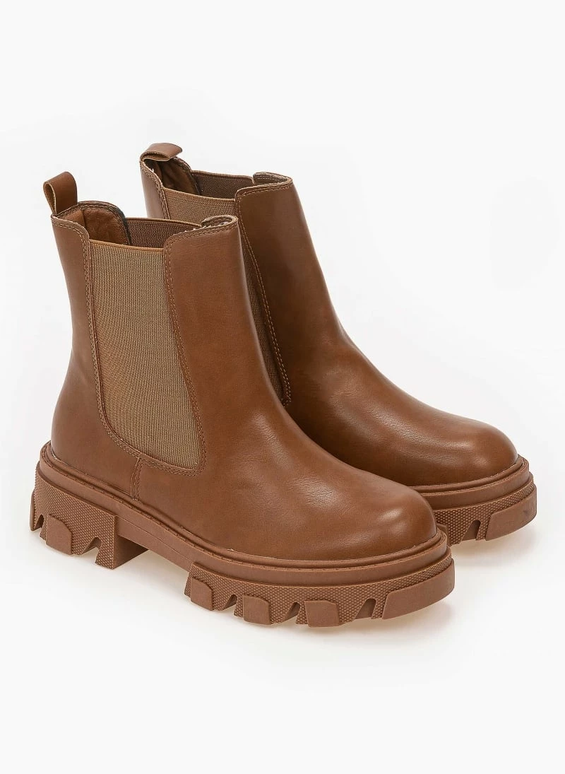 Πολύ καλή προσφορά 🤩 The Fashion Project Μποτάκια Chelsea με λάστιχο - Ταμπά 🌟 8 Πολύ καλή προσφορά 🤩 The Fashion Project Μποτάκια Chelsea με λάστιχο - Ταμπά 🌟 - Image 6