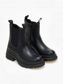 Best Pirce 🔥 The Fashion Project Μποτάκια Chelsea με τρακτερωτή σόλα - Μαύρο 🤩 -Μποτάκια Κατάστημα mpotakia chelsea me trakterwti sola 108750 55sd