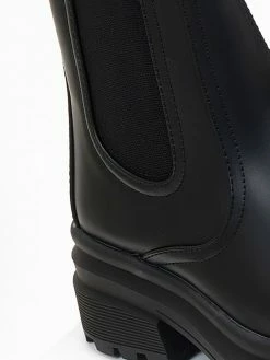 Best Pirce 🔥 The Fashion Project Μποτάκια Chelsea με τρακτερωτή σόλα - Μαύρο 🤩 -Μποτάκια Κατάστημα mpotakia chelsea me trakterwti sola 108750 nn5z