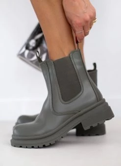 Καλύτερες κριτικές για 😀 The Fashion Project Μποτάκια Chelsea με τρακτερωτή σόλα - Λαδί 🌟