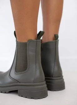 Καλύτερες κριτικές για 😀 The Fashion Project Μποτάκια Chelsea με τρακτερωτή σόλα - Λαδί 🌟 -Μποτάκια Κατάστημα mpotakia chelsea me trakterwti sola 108751 y9cp