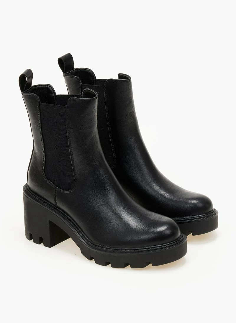 Ολοκαίνουργιο 😀 The Fashion Project Μποτάκια Chelsea με λάστιχο - Μαύρο 😉 5 Ολοκαίνουργιο 😀 The Fashion Project Μποτάκια Chelsea με λάστιχο - Μαύρο 😉 - Image 3