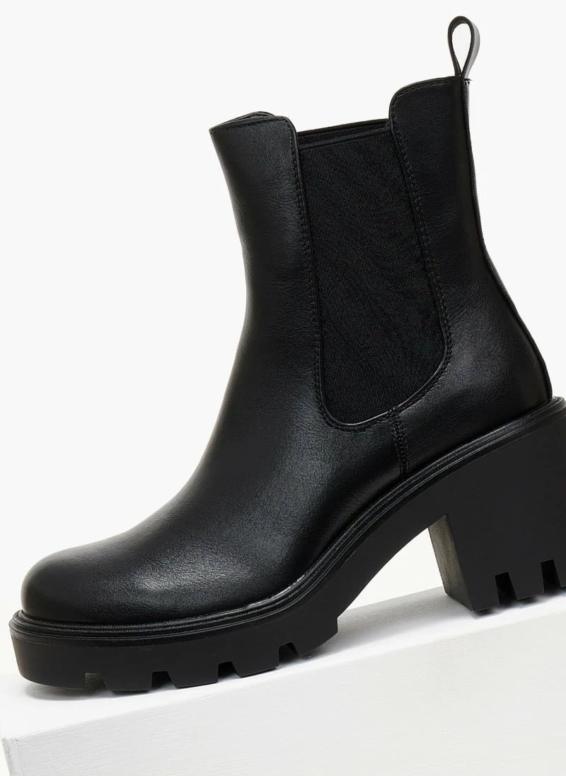 Ολοκαίνουργιο 😀 The Fashion Project Μποτάκια Chelsea με λάστιχο - Μαύρο 😉 4 Ολοκαίνουργιο 😀 The Fashion Project Μποτάκια Chelsea με λάστιχο - Μαύρο 😉 - Image 2