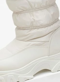 Best Pirce 🔥 The Fashion Project Μποτάκια φουσκωτά με γούνα - Μπεζ 🧨 -Μποτάκια Κατάστημα mpotakia fouskwta me gouna 109394 wf8w