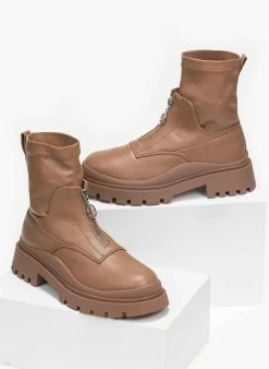 Εκπτωση 👍 The Fashion Project Μποτάκια κάλτσα με φερμουάρ - Κάμελ ⌛ 9 Εκπτωση 👍 The Fashion Project Μποτάκια κάλτσα με φερμουάρ - Κάμελ ⌛ -Μποτάκια Κατάστημα mpotakia kaltsa me fermouar sto koutepie 95823 zjtw