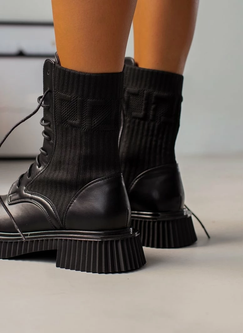 Flash Sale ✨ The Fashion Project Αρβυλάκια με σχέδιο κάλτσα - Μαύρο 🔔 10 Flash Sale ✨ The Fashion Project Αρβυλάκια με σχέδιο κάλτσα - Μαύρο 🔔 - Image 8