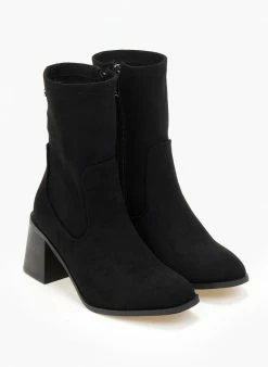 Πολύ καλή προσφορά 🛒 Xti Footwear Μποτάκια κάλτσα Suede Xti 140485 - Μαύρο 👏 -Μποτάκια Κατάστημα mpotakia kaltsa suede xti 140485 107122 iwl0