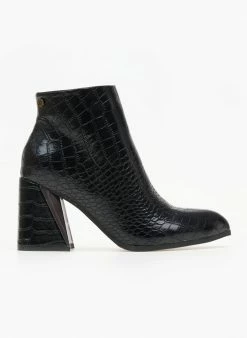 Φτηνός 🛒 Xti Footwear Μποτάκια αστραγάλου κροκό Xti 140411 - Μαύρο 👏 14 Φτηνός 🛒 Xti Footwear Μποτάκια αστραγάλου κροκό Xti 140411 - Μαύρο 👏 -Μποτάκια Κατάστημα mpotakia kroko me fardu takouni kampana xti 140411 106385 rb3a