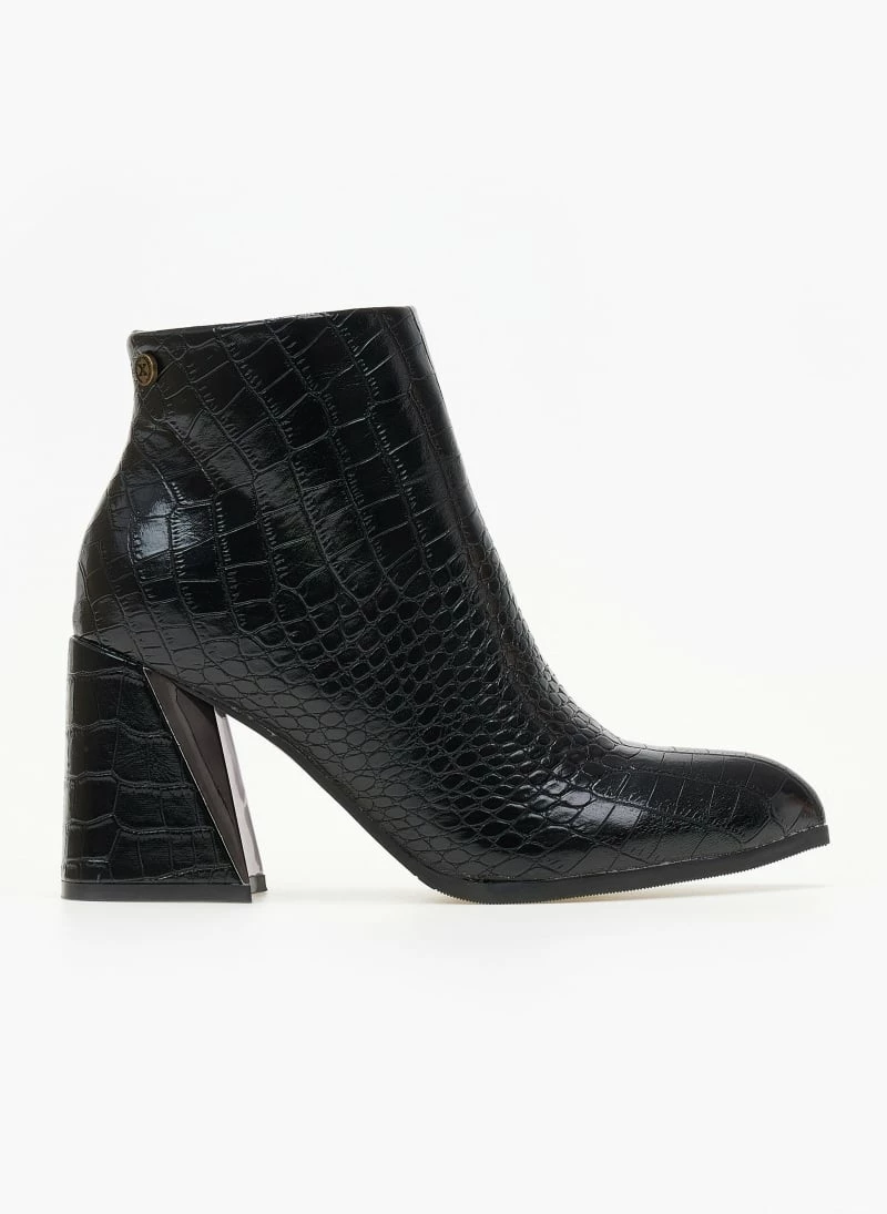 Φτηνός 🛒 Xti Footwear Μποτάκια αστραγάλου κροκό Xti 140411 - Μαύρο 👏 8 Φτηνός 🛒 Xti Footwear Μποτάκια αστραγάλου κροκό Xti 140411 - Μαύρο 👏 - Image 6