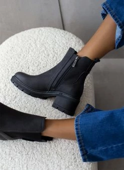 Αγορά 😍 Μποτάκια Chelsea ματ Refresh 170365 - Μαύρο ✔️ -Μποτάκια Κατάστημα mpotakia mat me lastixo refresh 170365 106173 t6yl