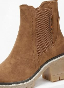 Κουπόνι 🤩 Μποτάκια Chelsea ματ Refresh 170365 - Κάμελ 🎉 -Μποτάκια Κατάστημα mpotakia mat me lastixo refresh 170365 106175 9t01