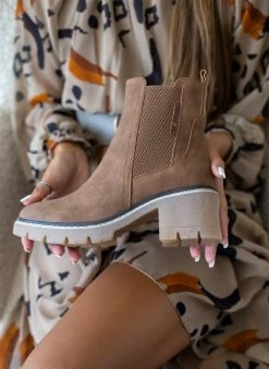 Κουπόνι 🤩 Μποτάκια Chelsea ματ Refresh 170365 - Κάμελ 🎉 -Μποτάκια Κατάστημα mpotakia mat me lastixo refresh 170365 106175 ox0g