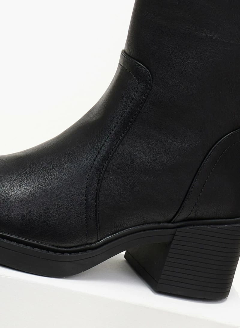 Προϋπολογισμός ❤️ The Fashion Project Μποτάκια με εξωτερικές ραφές - Μαύρο 🔔 5 Προϋπολογισμός ❤️ The Fashion Project Μποτάκια με εξωτερικές ραφές - Μαύρο 🔔 - Image 3