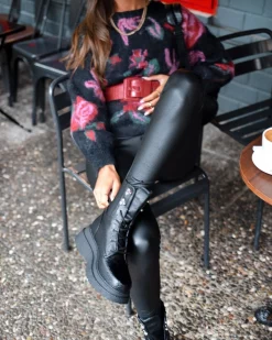 Εκπτωση 😍 The Fashion Project Μποτάκια αδιάβροχα με ελαστικό τμήμα - Μαύρο 🎉 -Μποτάκια Κατάστημα mpotakia me elastiko tmima 96608 78ry