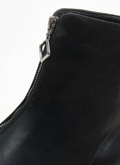 Νέος 🥰 The Fashion Project Μποτάκια με φερμουάρ στο κουτεπιέ - Μαύρο 👏 -Μποτάκια Κατάστημα mpotakia me fermouar sto koutepie 106088 b49i