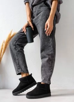 Νέος 🤩 The Fashion Project Μποτάκια με γούνα - Μαύρο 🎁 15 Νέος 🤩 The Fashion Project Μποτάκια με γούνα - Μαύρο 🎁 -Μποτάκια Κατάστημα mpotakia me gouna 107202 5zat