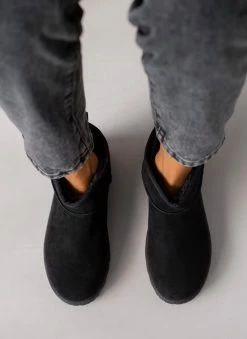 Νέος 🤩 The Fashion Project Μποτάκια με γούνα - Μαύρο 🎁